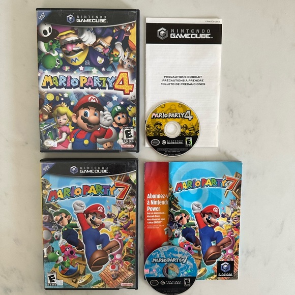 Mario PARTY BUNDLE for Nintendo GameCube Games